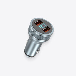 Digital Volt Dual-USB Car Charger