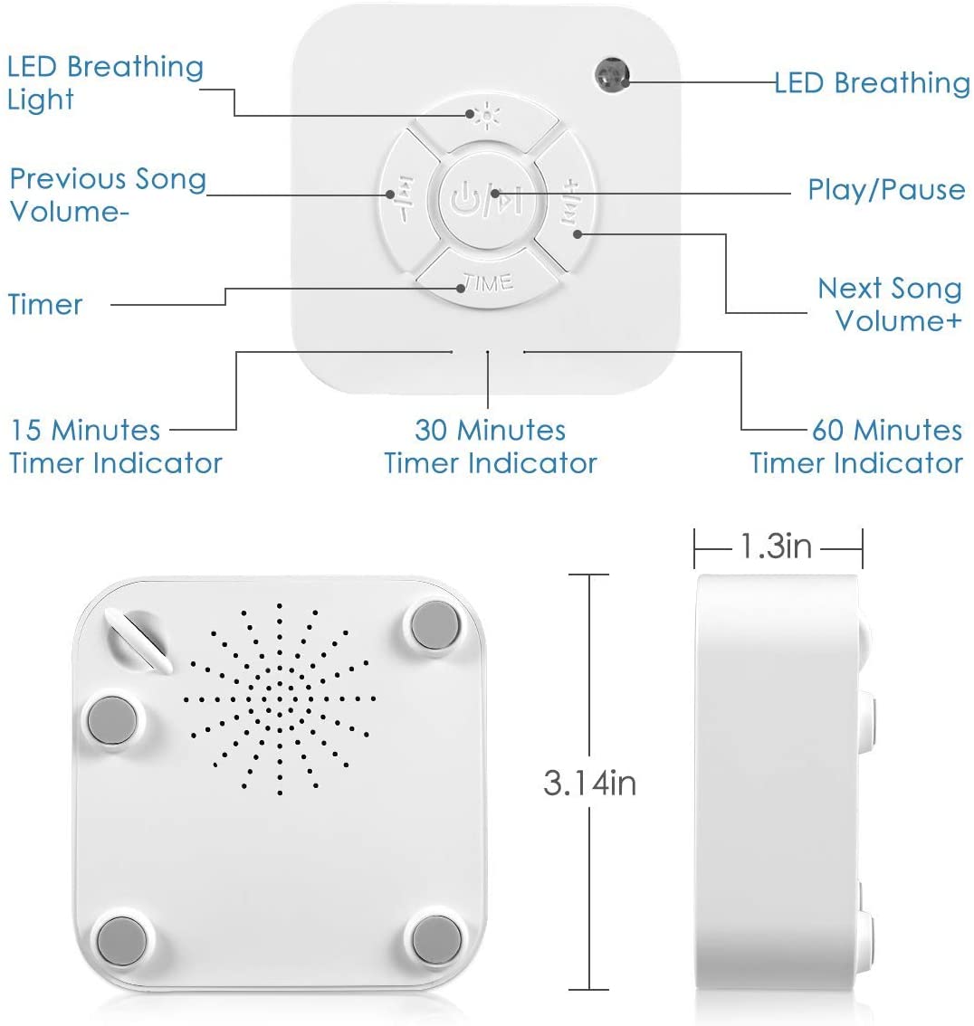 US - White Noise USB Machine 4 US - White Noise USB Machine - Image 4